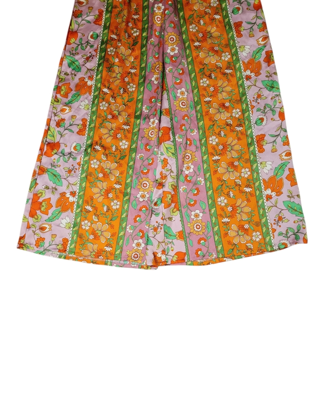 House Of Harlow Wide Leg Floral Boho Pants - Picture 4 of 7
